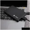 HDD Muhafazalar 3pcslot USB 30 25 inç SATA Kılıfı SSD Muhafaza Harici Mobil Sabit Disk Sürücü Kutusu ve Typec Adapterno Harddisk3919379 D OTB3B