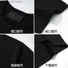 Men's T-Shirts 2023 Character Rhinestones Mens T Shirt Summer Fashion Strtwear Mercerized Cotton O Neck Short Slve Tshirts Plus Size 6XL T240401