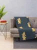 Koce Crested gecko z żabą bu- węgiel drzewny rzut kocem dekoracyjne łóżka sofa