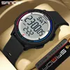 Zegarek Sanda 6158 Opublikowano wiele funkcji Sport Waterproof Waterproof Ruch Digital Ruch Led Men Men Electronic Alarm Watches