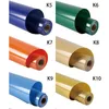 Window Stickers 20pcs/set PVC Re-adhesive Heat Transfer Stamping Film Set Matte PU Ironing Lettering