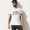 Herrpolos akvarell Flower Bouquet T-shirt koreanska mode funnys anime kläder plus size tops t skjortor för män