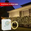LED cordes noël chaîne lumières musique Sync fée lampe décorative pour intérieur extérieur YQ240401