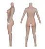 Breast Pad Dokier Silicone Bodysuit Vagina Pants for Dragqueen Transgender Shemale Breast Forms Crossdresser MTF Transformation 240410