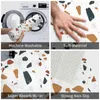 Carpets Terrazzo Stone Pattern Polyester Doormat Rug Carpet Mat Footpad Non-slip Washable Entrance Kitchen Bedroom Balcony Toilet 40 60