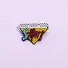 childhood classic game movie film quotes enamel pin Cute Anime Movies Games Hard Enamel Pins Collect Metal Cartoon Brooch Badges