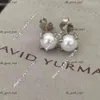 DY DESGINER DAVID YURMA SMEEXKE TOPPALKALTER EARRING Simple and Elegant Popular Woven Twisted Rope Fashion Ring David Earring Punk Jewelry Band mode David 277