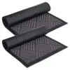 Carpets 2 Pack Front Door Mat - Welcome Rug Doormat Floor Indoor Outdoor Entrance Mats Entryway Inside Outside Waterproof