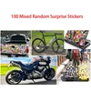 Autostickers Pack van 100 stuks Willekeurig Gemengd E Waterdicht Norepeat Sticker Kinderen Speelgoed Voor Fles Skateboard Laptop Notebook Dec7183624 Drop Dhhct