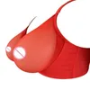 Bröstplatta G Cup Silicone Breast Forms Artificial Fake Boobs For Men Transparent Thin Breast Bra Transvestism Crossdress As Woman 240330