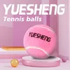 12st Pink Tennis Ball Training Sports High Bounce For Advanced Nybörjare med Mesh Bag Tennis Balls for Dogs 240322