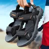 Shoes Mens Sandals Summer 2023 Outdoor Classics Walking Men Big Size Gladiator Sandalias Platform Water Footwear 240323