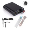 Supplies Professional Mini Tattoo Power Supply Digital LED Display with Foot Pedal and Clip Cord Power Supply for Rotary Tattoo