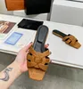 Paris kvinnor strand tofflor ny sommar romersk mode lyxdesigner platt sandaler kvinnlig latex mjuk sula skor tory flip-flops thong cd glidchanes