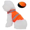 Colliers de chien étanchées manteau de sécurité réfléchissante Vêtements de sécurité pour animaux de compagnie Vêtements de sécurité travaillent des harnais réglables pour les chiens