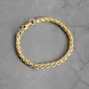 Catena 2020 Nuovo acciaio inossidabile Golden Dragon Bone Bracciale a catena Gioielli di moda Uomo e donna Matrimonio Compleanno Festa Regalo 4/5 / 6MM Q240401