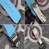 مصمم العلامة التجارية Men's Watch Fashion Mechanical Automatic Luxury Watch Leather Leather Strap Diamond High-Tech Movemon