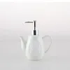 Liquid Soap Dispenser 1pc Bathroom Shower Gel Shampoo Bottles Creative Ceramic Home Hand Sanitzer Holder Empty Pump