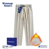 Men's Pants WASSUP ISSUE MiniMalist Solid Color Casual Sanitary