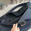 Unisex designer hobos axel midja väska spegel kvalitet luxurys tote denim designer tiggars väska crossbody läder bröstväska mäns plånbok