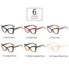 Сексуальные очки для чтения «кошачий глаз» для женщин, анти-синий свет, люксовый бренд, черные леопардовые очки, линзы с диоптриями от 0 до 6, 240318