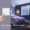 Controlla l'interruttore wireless intelligente Tuya Zigbee 12 scene Interruttore della luce da parete Controller a pulsante a 4 gruppi Il telecomando funziona con Smart Life