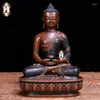 장식 인형 3pcs # 부처님의 좋은 모습의 좋은 모습의 좋은 인물 홈 홈 효과적인 부적 보호 티베트 탄트라 불교 PHRA SOMPO SAMBO BRASS Statue