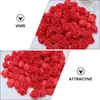 Decoratieve bloemen 50 stuks bulksimulatie rozenkop bruid kunstmatige schuimrozen voor ambachtsfeest