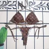 Дизайнерские сексуальные бикини набор для женских купальных купальных купальников.