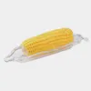 Plates 3 Pcs Corn Dish Serving Plate BBQ Grill Tools Tableware Holder Dishes For On The Cob Plastic Creamed