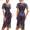 Основные повседневные платья Женские винтажные коктейльные платья для вечеринки 1920 -х