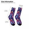 Chaussettes pour hommes Vintage champignon magique unisexe Harajuku motif imprimé Crazy Crew chaussette cadeau