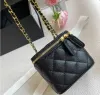 7A Premium Women Woman Crossbody Bags torebki na ramiona projektant luksusowe mini przenośne pudełko kosmetyka torba szminki owcza skóra czarne kobiety mody małe torebki g