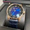 Custom AP Wristwatch CODE 11.59 Series 41mm Automatic Mechanical Fashion Casual Mens Swiss Second-hand Famous Watch 15210OR.OO.A028CR.01 Smoked Blue Single Table