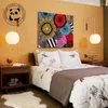 壁のランプイタリアのデザインミニマリストシルクラードフライングソーサー燭台アートホーム装飾ベッドルームベッドサイドスタディリビングルームストア
