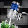 Keukenkranen Voor Kraan Tap 8 Laag Keramisch Elektrisch Plating Filter Huishoudelijke Waterzuiveraar Cleaner Actieve Kool Drop Delive Dh5Zu