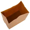 Gift Wrap 100PCS Kraft Paper Bags For Wedding Candy Recyclable Takeaway Bag Baking Environmentally Friendly Packaging