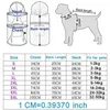 Vêtements pour chiens Imperméable réglable imperméable avec sangle réfléchissante pour petits chiens de taille moyenne Gardez votre animal de compagnie au sec pendant les promenades pluvieuses