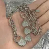 Lusso di alta qualità nuova collana pendente perla in acciaio inossidabile placcato 18 carati ragazza San Valentino gioielli di fidanzamento accessori regalo all'ingrosso