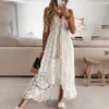 Robes décontractées de base Robe camis pour femmes 2023 Vestido Evening Corée Vintage Summer Elegant Beach Bohemian Long Female Vêtements YQ240402