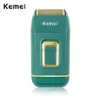 Óculos de sol Kemei 2031 Professional Electric Razor Bald Head Foil Shaver Sem Fio Recarregável Perto Barbear Corte de Precisão À Prova D 'Água 240401