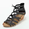 Trendige römische Schuhe für Damen, Sommer-Sandale mit Fischmaul-Absatz, Ethno-Stil, Hang-Keil-Sandalen, Sandalen mit Absätzen 240228