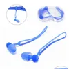 Earplugs Swimming Waterproof Professional Adt Children Bathing Men And Women Diving With Rope P230517 Drop Delivery Sports Outdoors Wa Otjcv