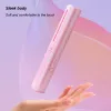 Brushes Hair Straightener Brush AntiScald Lightweight & Mini To Carry Out USB Rechargeable 2in1 Hair Curler and Straightener Electric