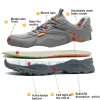 Boots MJYTHF Grey Work Sneakers Male Insulation 10KV Safety Shoes Antismash Antipuncture Protective Shoes Composite Toe Work Boots