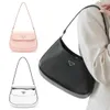 10a kwaliteit onderarm schouder Cleo tas luxe lederen handtas portemonnees 2 maat Mini hobo dames heren driehoek designer tas tote clutch Metalen fittingen crossbody tassen