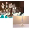 Kandelaars Bruiloft Centerpieces Esthetische Acryl Luxe Woonkamer Decoratie Schoonheid Tafelaccessoires