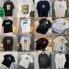 Vêtements de créateurs pour hommes célèbres lettre t-shirt imprimé cou rond manche courte noire blanche mode hommes femmes chemises lprz