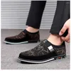 Casual Shoes Classic skórzane męskie mokasyna luksusowe biznesowe przyjęcie weselne chaussures pour hommes