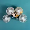 Office Handheld Rechargeable USB Cooling Noise Portable Fan Table Fans Women Mini Outdoor Low Folding Home Hhlct